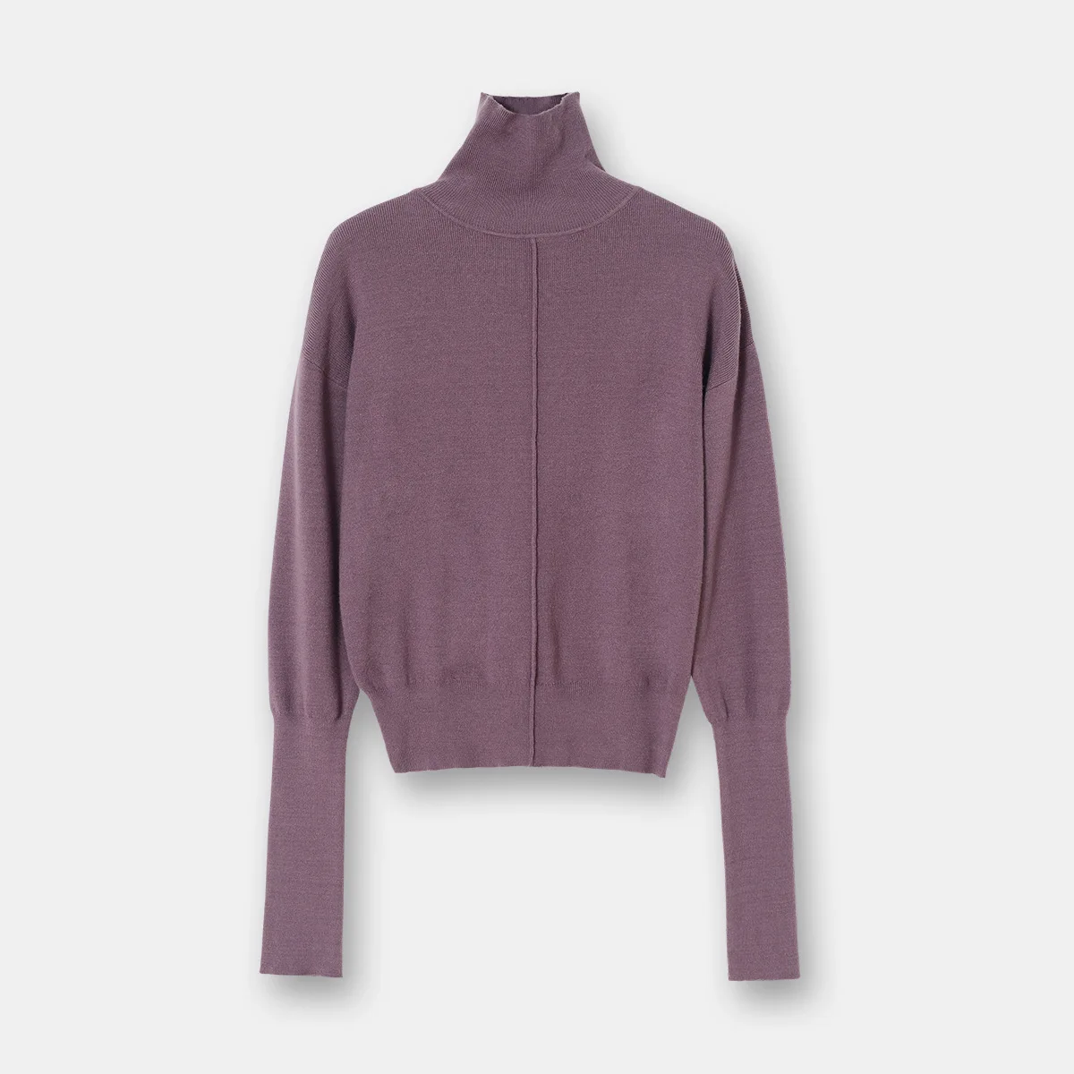 

2020 Autumn and Winter New Casual High-necked Shoulder-waist Top Long-sleeved Thin Bottoming Shirt