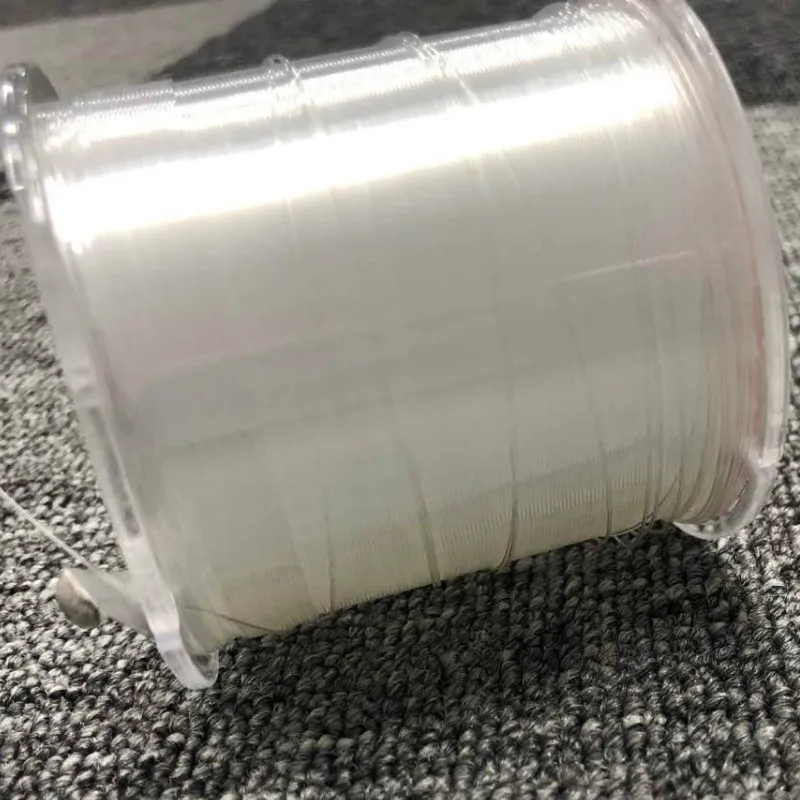 Globo transparente no el&aacute;stico de 500m, l&iacute;nea de cristal atada, l&iacute;nea superfuerte, suministros para fiestas de cumplea&ntilde;os y bodas, accesorios-4