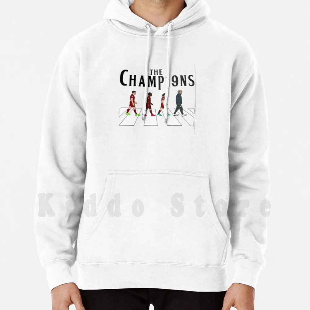 

- The Hoodies Long Sleeve Football Soccer Ynwa Anfield England Salah League Klopp Champ19n Champ19ns 2019 2020
