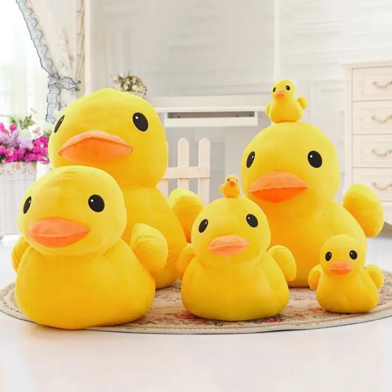Plush Yellow Duck Soft Stuffed Animal Toy Pillow Sofa Furnishings Cushion Children Girls Birthday Xmas Gift | Игрушки и хобби