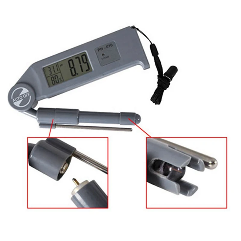 Складной Ph тестовый карандаш горячая распродажа 3 в 1 промышленный Высокоточный