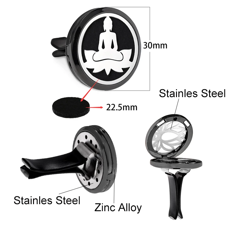 Древо жизни Авто диффузор Vent клип автомобильный освежитель воздуха золотистый и