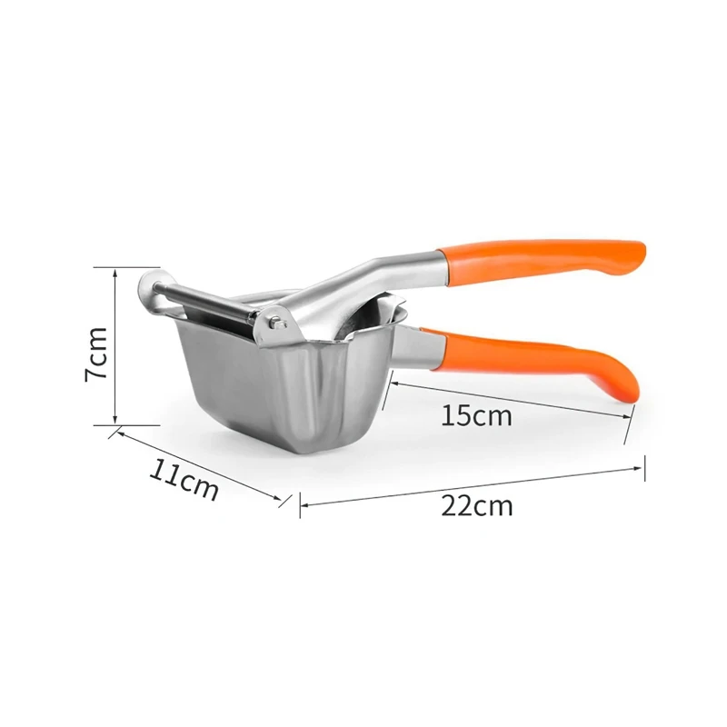 

Citrus Press Manual Juicer Stainless Steel Lemon Squeezer Juicer for Fruit Orange Kitchen Tool Accessories