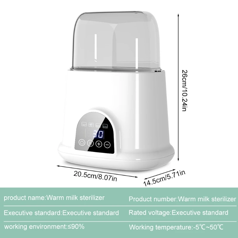 Baby Feeding Bottle Warmer Sterilizer Food Heater Automatic Intelligent Thermostat with Temperature Control for Milk | Мать и ребенок