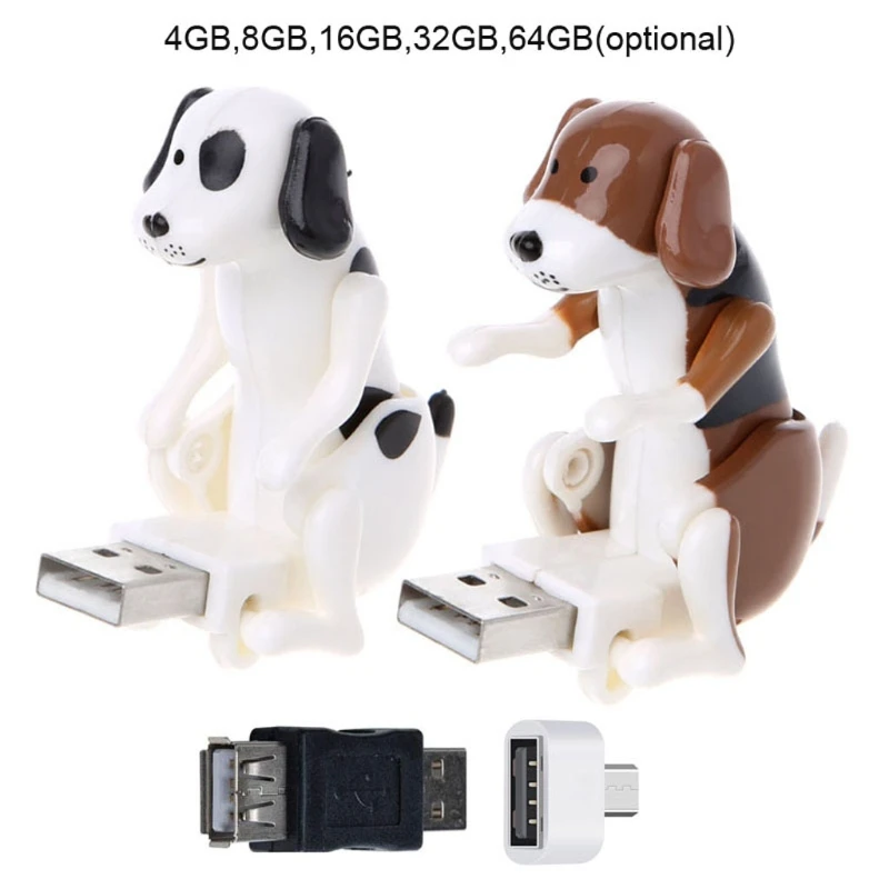 

4GB to 64GB Universal Humping Dog Micro V8 USB 2.0 Flash Drive for Computer Laptop Smartphone Tablet Phone and more