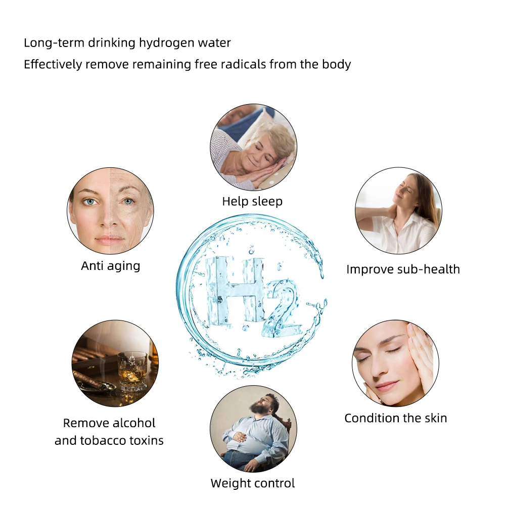 Анализатор Растворенного водорода 2 в 1 цифровой ЖК-дисплей тестер качества воды