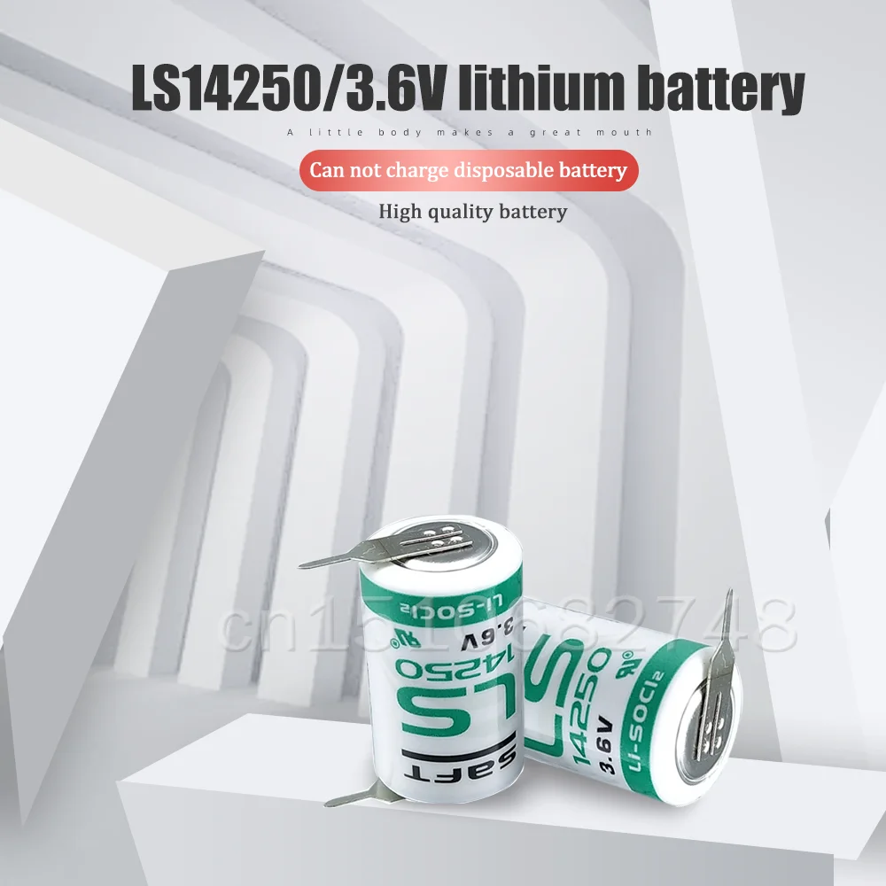 1 шт./лот новый оригинальный SAFT LS 14250 LS14250 3 6 V 1/2 AA 1/2AA Первичная батарея ПЛК литиевая