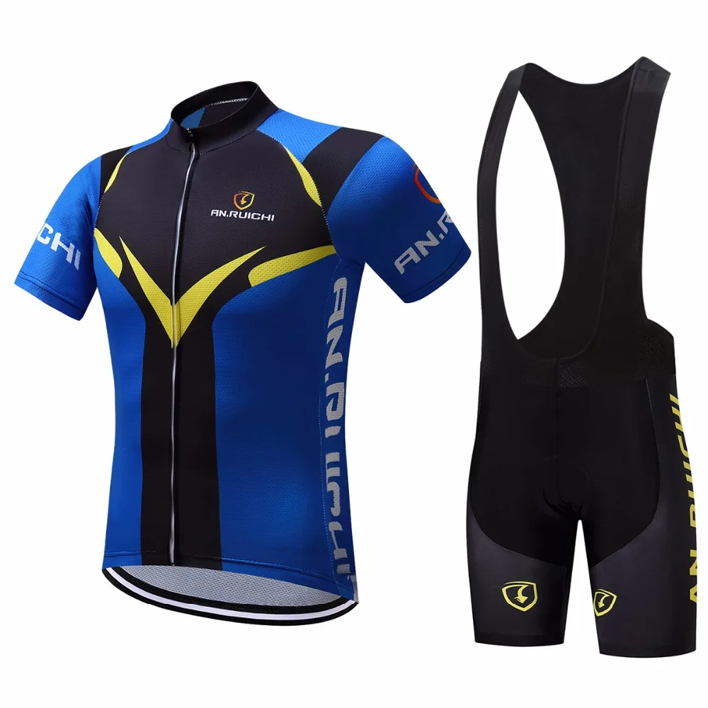 Трикотажный комплект для велоспорта мужчин Новое поступление 2018 года одежда