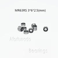 bearing 10pcs mr63rs 362 5mm free shipping chrome steel rubber sealed high speed mechanical equipment parts