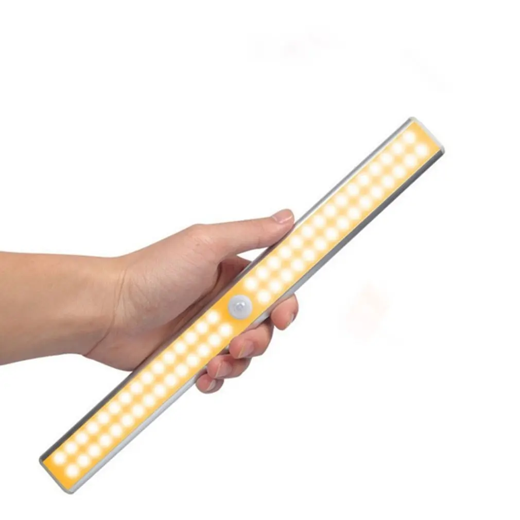 

USB Night Light LED Body Charging Induction Lamp 24 LED 2.5W Wardrobe Light Adjustable Light Brightness