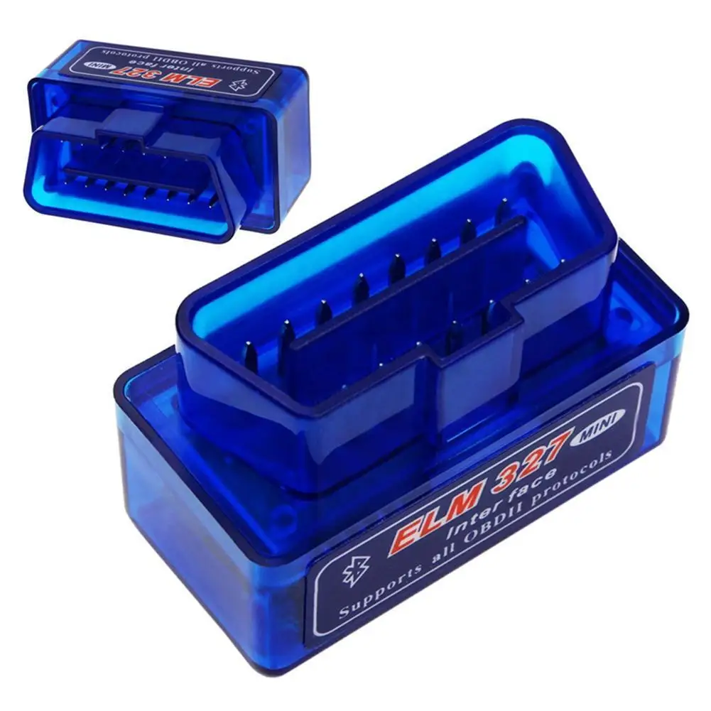 

1pcs Automobile Fault Detector Bluetooth Elm327 Scanner Obd2 Obdii Car Diagnostic Tool Code Reader For Android Windows Ios