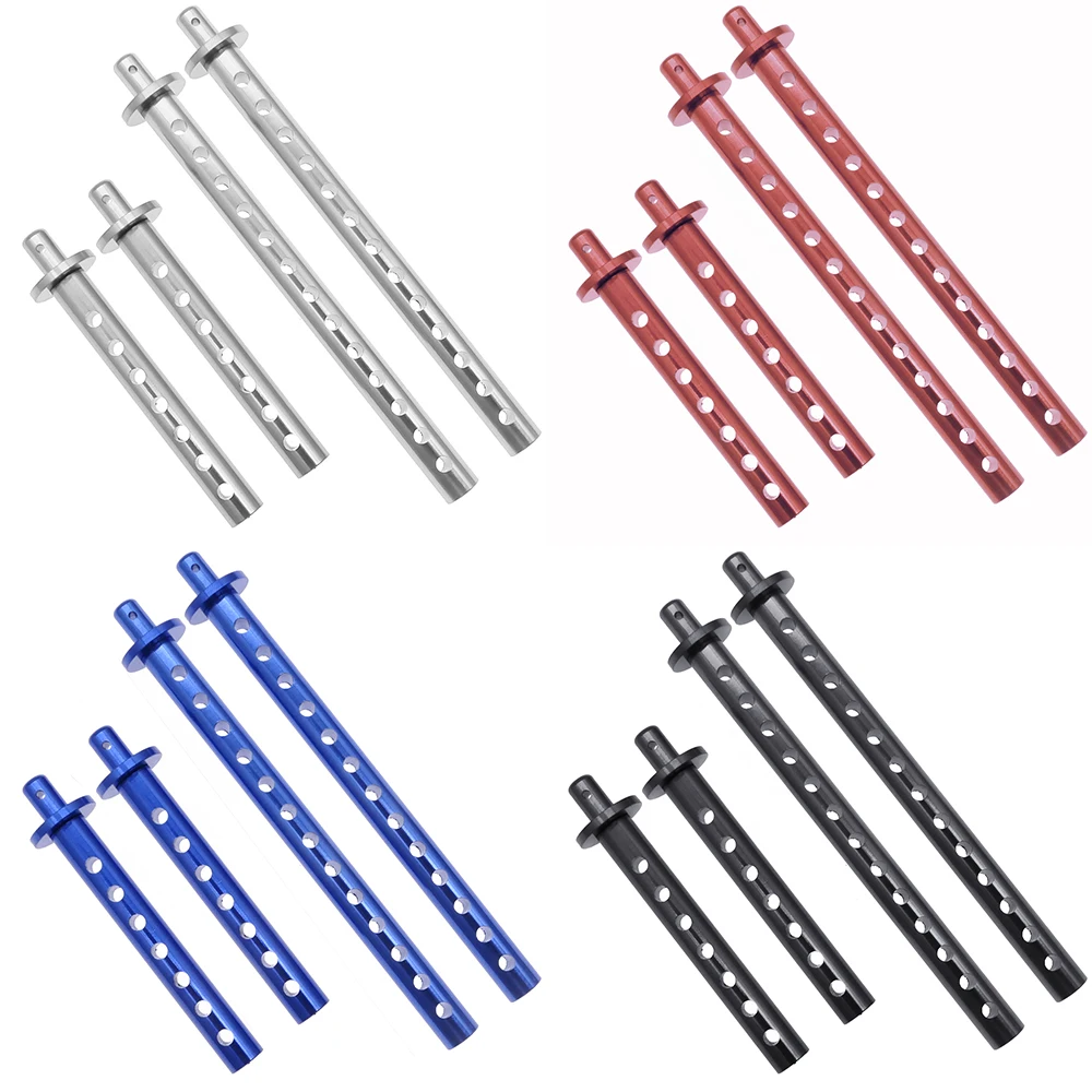 Комплект передних и задних стоек RCAWD из сплава для 1-10 RGT 86100 86110 FTX5579 Outback Fury crawler, 4 шт.