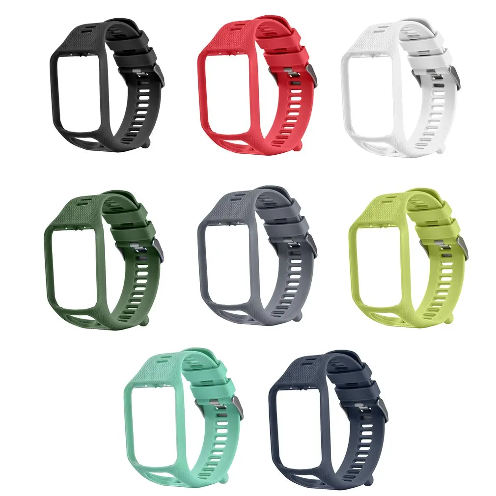 Браслет для TomTom 1, мультиспортивный gps HRM CSS AM Cardio Runner, силиконовый браслет с мягким ремешком