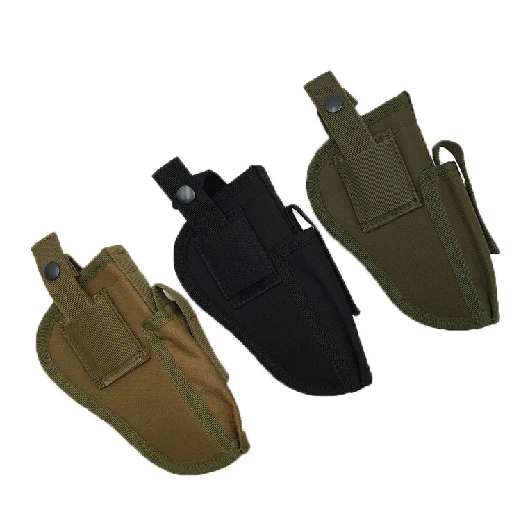 

Right Left Interchangeable Tactical Pistol Hand Gun Holster Magazine Slot Concealed Carry Bag Holder Gun Bag Accessories