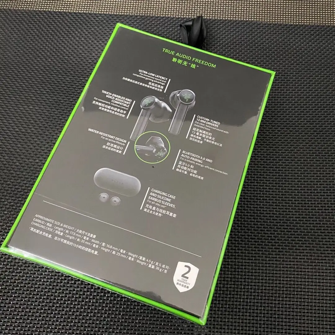 Беспроводные Bluetooth-наушники TWS для Razer гарнитура молотковая голова