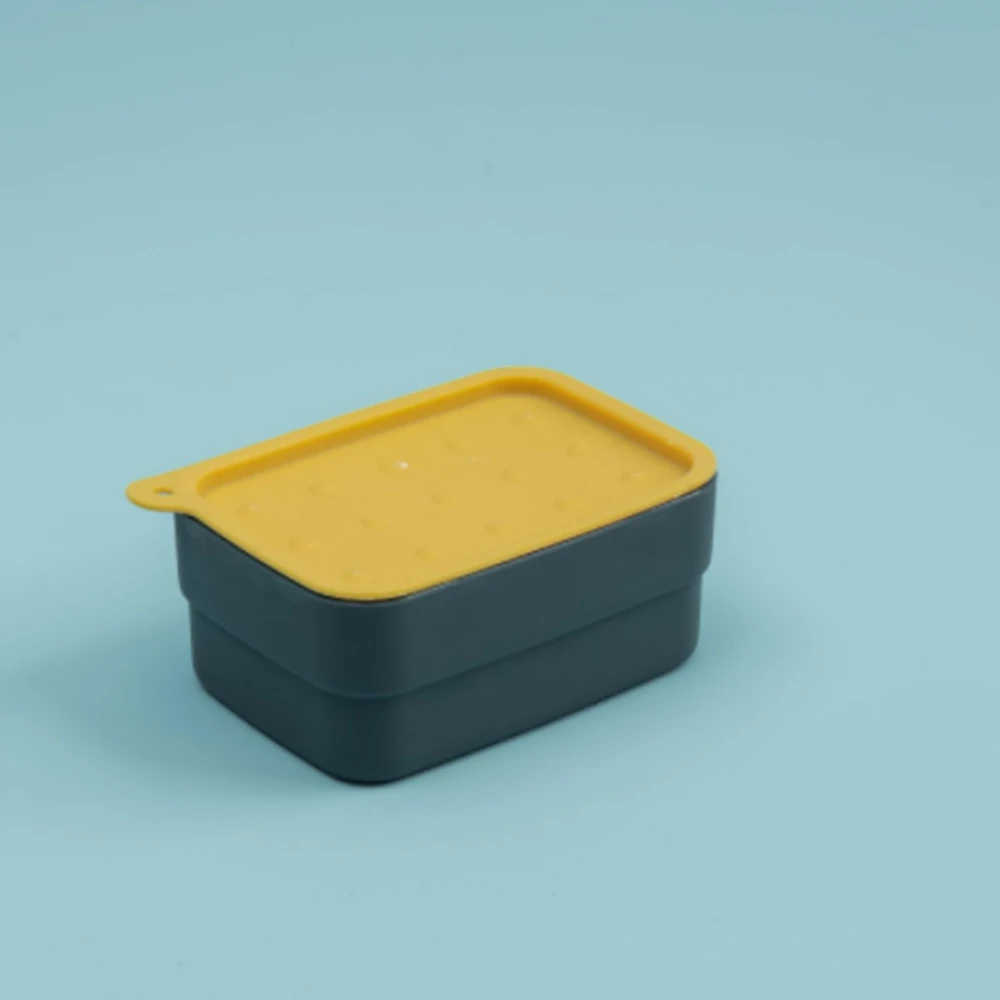 

Soap Dish Box Portable Soap Dish With Sponge Cleaning Brush Soap Box Household Portable Soap Box Bathroom Supplies