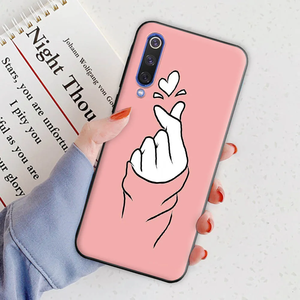 Чехол для Xiaomi CC9 чехол Mi 9 Lite силиконовый телефона мягкая задняя крышка из ТПУ Для