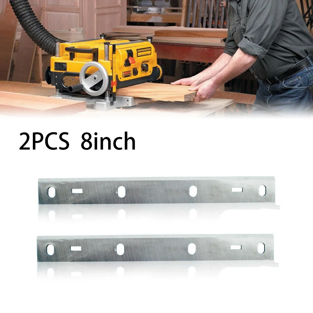 

Электрический строгальный станок 8 дюймов, лезвия для Woodstar PT85 Kity PT8500, Scheppach HT850, HMS2000, HMS850, Fox F22564-20, berndo 210x22x1,8 мм, 2 шт.
