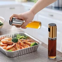 stainless steel olive oil sprayer bottle pump oil pot leak proof grill bbq sprayer oil dispenser bbq cookware kitchen tools