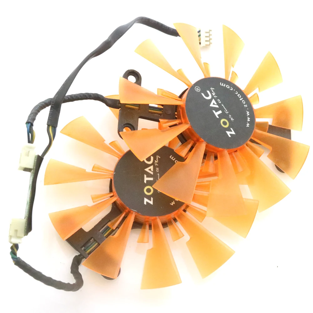 Вентилятор для видеокарты ZOTAC GTX760-2GD5 HB 2 шт./лот GA91S2H 85 мм 12 В 0 35 А | Компьютеры и офис