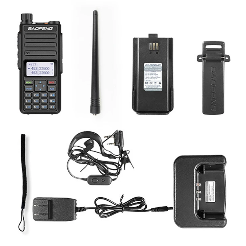BAOFENG BF-H6 Amateur 20km High Power Ham Radios Transmitter Long Standy Two Way Radio Dual Band radio comunicador