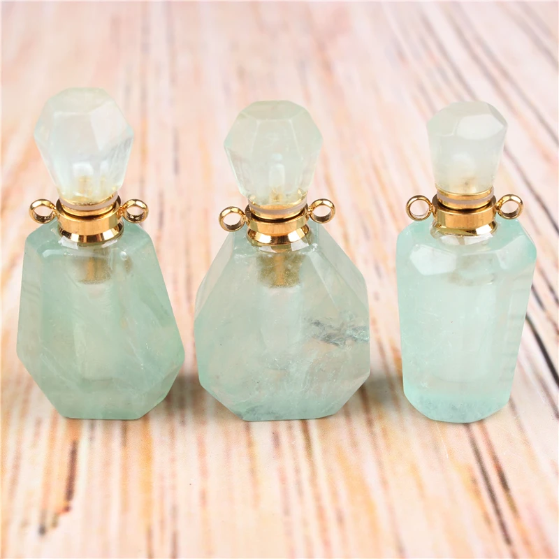 Мини бутылочка для духов светло зеленая 3 мл портативный дорожный косметический