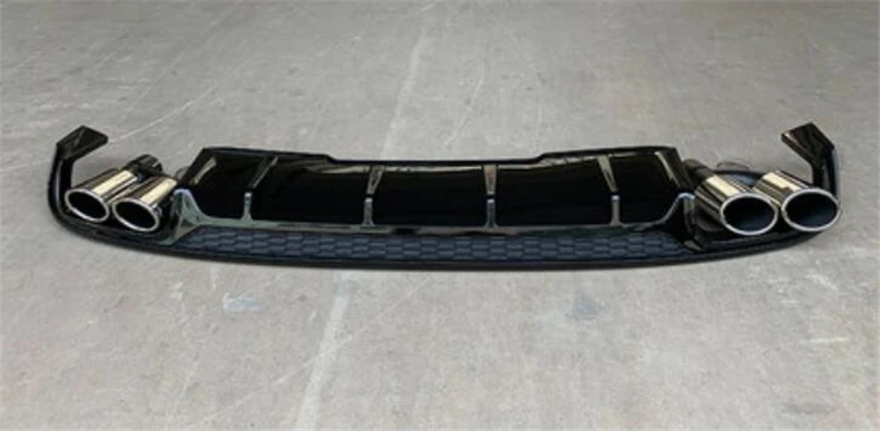 Высококачественный диффузор для заднего бампера ABS спойлер губ выхлопная