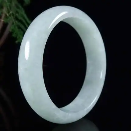 zheru jewelry natural Myanmar jadeite 54-64mm light color bracelet elegant princess best gift | Украшения и аксессуары