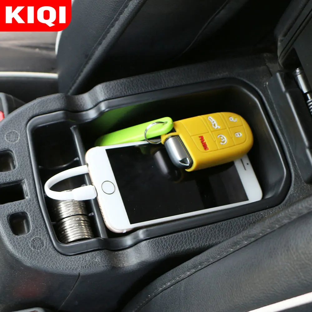 ABS автомобильный подлокотник ящик для хранения Контейнер для Jeep Compass органайзер для перчаток аксессуары для интерьера