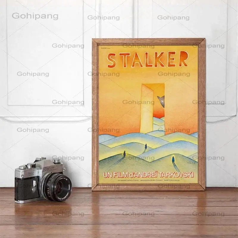 Винтажный Классический винтажный парусиновый фильм рисунок на холсте домашний