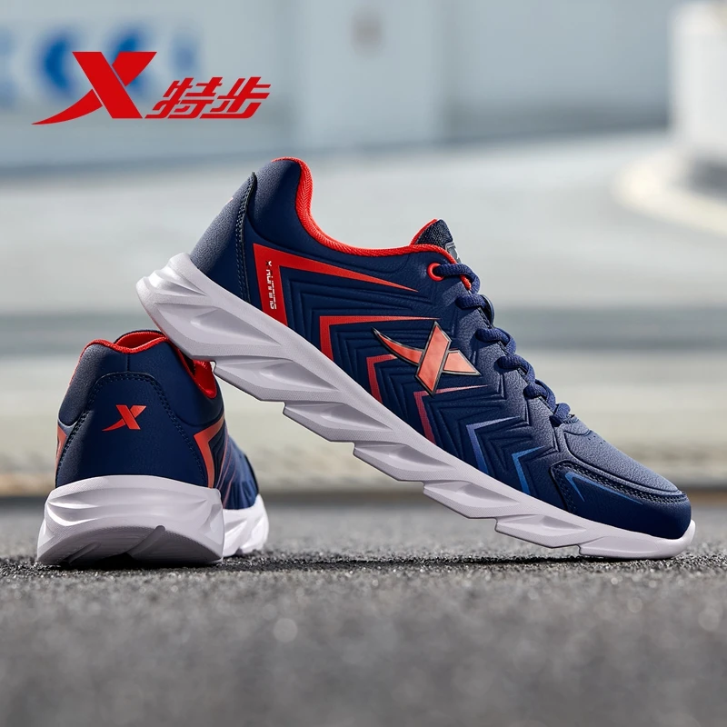Xtep Blade Мужская обувь для бега мода весна дышащая легкая повседневная спортивная