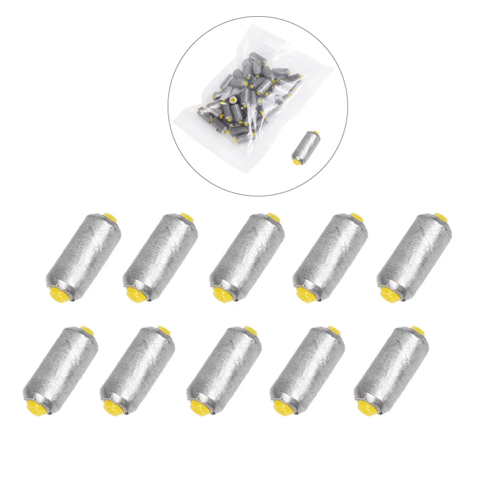 

50pcs Fishing Pure Lead Fishing Sinkers for Fishing Accessories (1.5g)