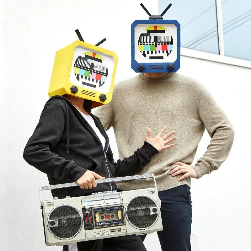 3D бумажная модель маски модный костюм косплей сделай сам маска для Хэллоуина