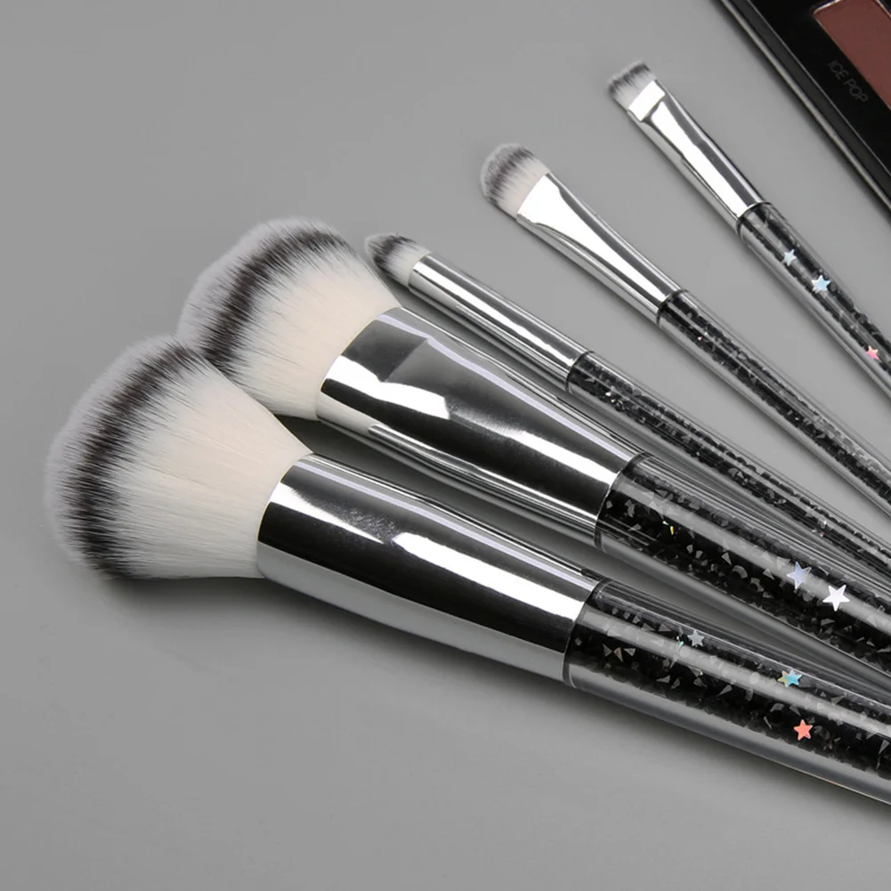 5Pcs For Foundation Professional Eyebrow Loose Powder Blush Face Portable Makeup Brush Set Eye Shadow Tools Acrylic Soft | Красота и