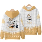 Уличная одежда Genshin Impact Paimon с 3D принтом для мужчин и женщин, мужские толстовки большого размера, толстовка с капюшоном в стиле Харадзюку, детские спортивные костюмы для мальчиков и девочек