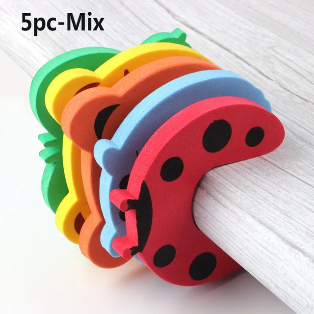 5pc-B02-MIX 10 шт. пластиковый замок для защиты детей, замок для детского шкафа, Блокировка Для детей от дверей, ящики, товары для безопасности детей - Цвет: 5pc-B02-MIX