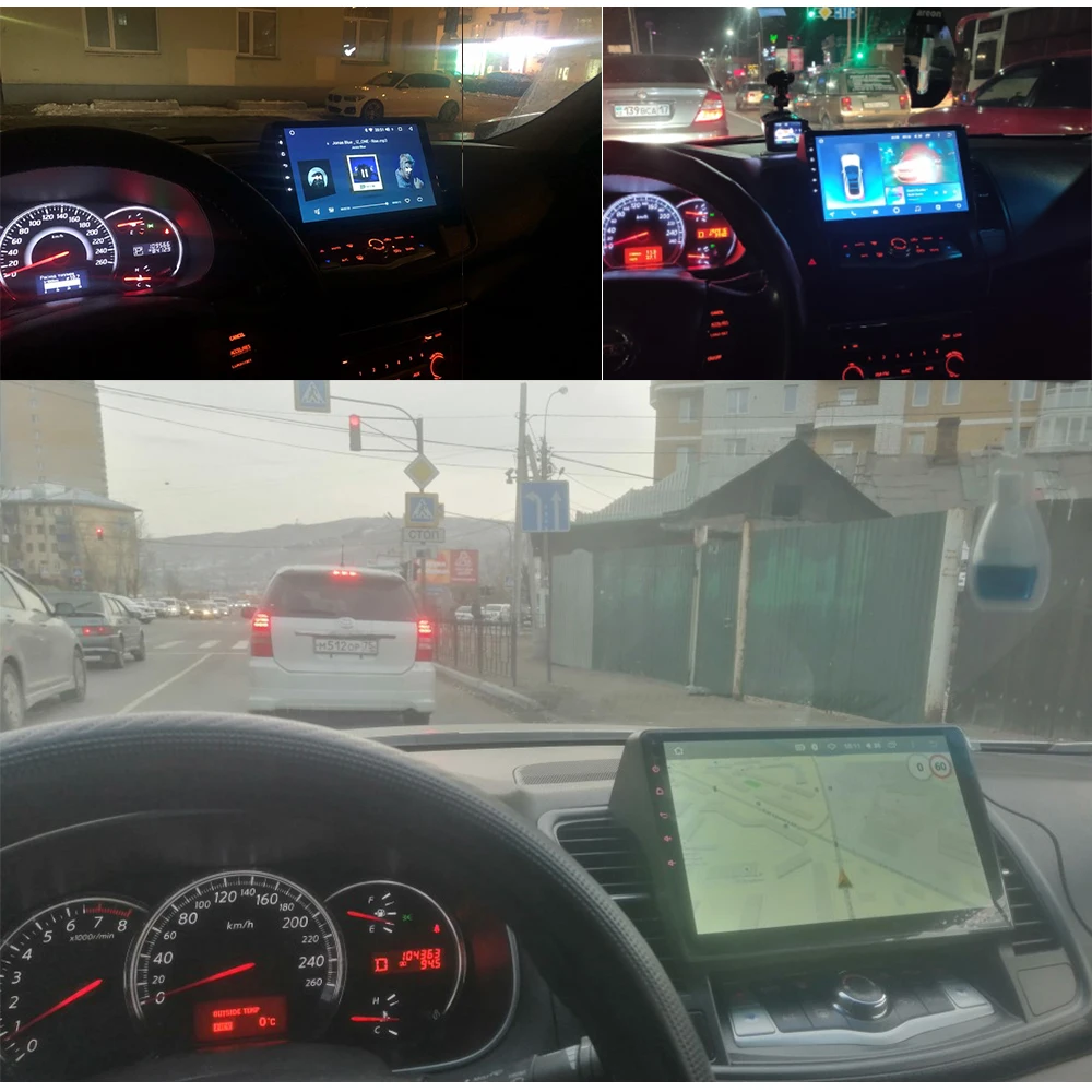 Автомобильный мультимедийный плеер стерео GPS DVD радио навигация Android экран