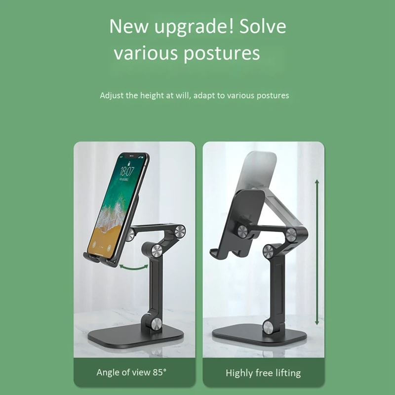 

Mobile Phone Stand Tablet Phone Universal Holder Foldable and Adjustable Portable Mobile Phone Holder