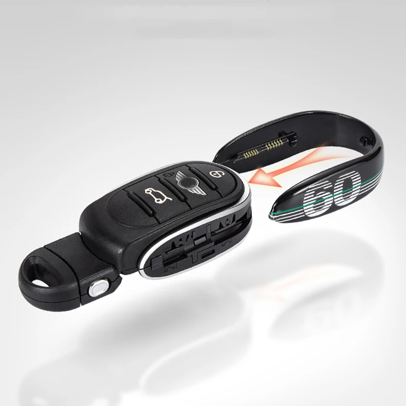 Чехол для автомобильного ключа украшение цепочка соединение Джека BMW Mini Cooper S JCW One