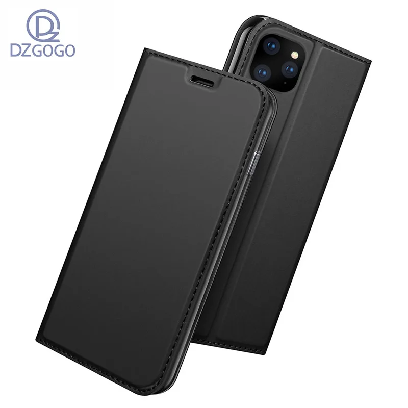 Роскошный Ультратонкий простой кожаный мягкий чехол кошелек из ТПУ для Iphone11 Pro