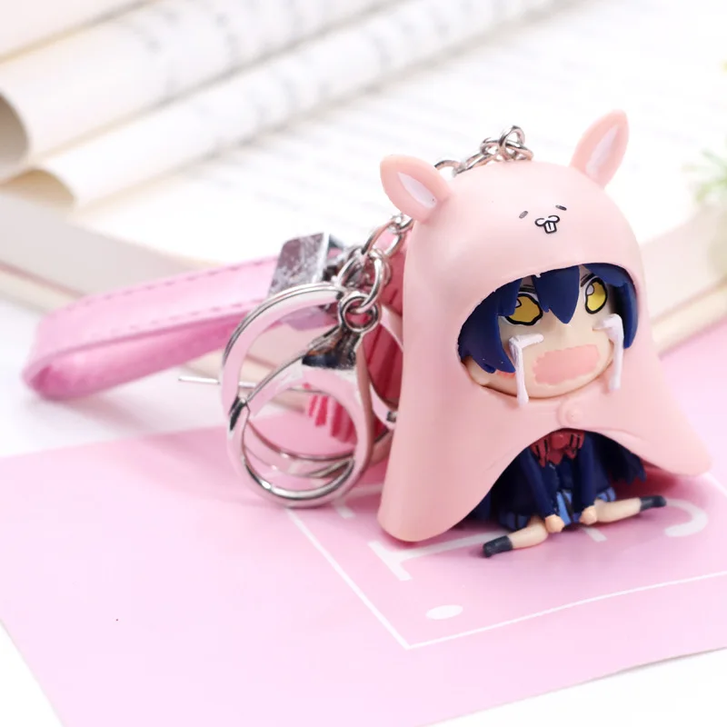 ZZ - 02 Милые японские химуто Умару-Чан Nendoroid Umaru брелок Аниме Фигурка ПВХ игрушки коллекция Фигурки брелоки для женщин - Цвет: ZZ - 02