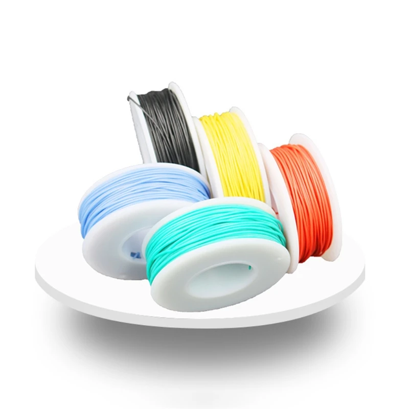30AWG пятицветная Гибкая силиконовая проволока с высокой термостойкостью |