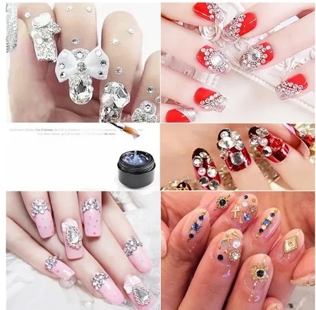 

Nail Art Rhinestone Gel Glue Super Sticky Adhesive UV Gel Nail Polish Glue for DIY Nail Art Crystal Gems Jewelry Decoration