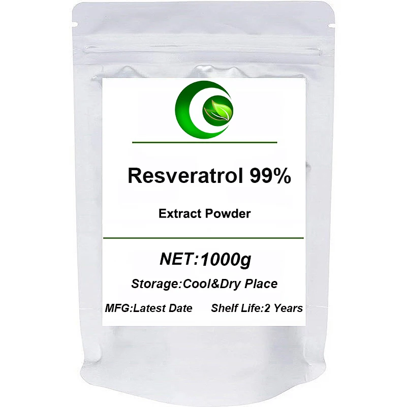 Лидер продаж 99% порошок ресвератрола стимулирует здоровье сердца и клеток