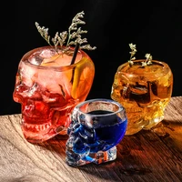 glass skull wine glass special shaped creative glass dispenser whiskey glass beer glass transparent drinking glasses new