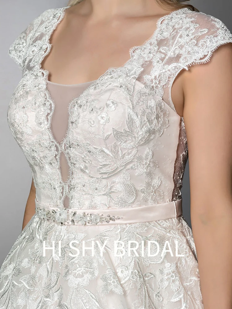 

Hi Shy Bridal 2021 New Luxury Lace Wedding Dresses Suitable for Every Bride Free Tailored Plus Size and Free Shipping