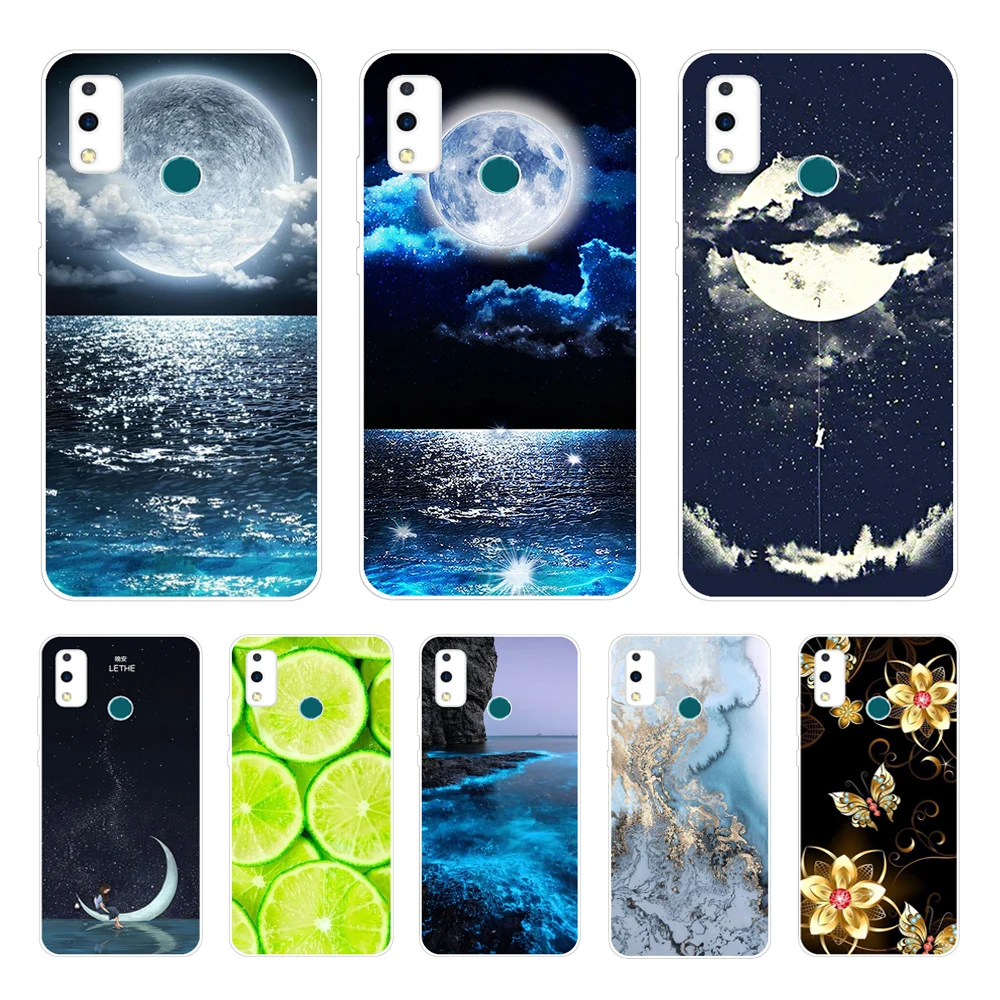 Чехол для Honor 9X Lite 2020 силиконовый мягкий чехол телефона из ТПУ Бампер Huawei X9 9xlite