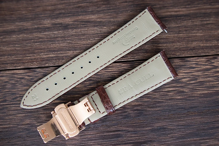 Ремешок для часов из натуральной крокодиловой кожи 21 мм 11 см * 7 5 см|Ремешки часов|