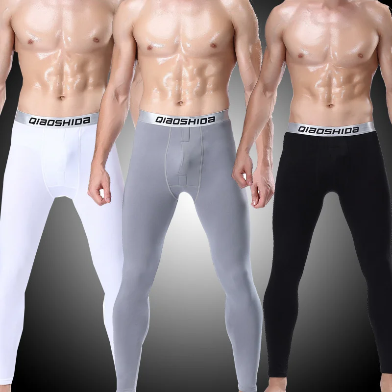 

Осенне-зимние мужские тонкие плюшевые осенние брюки осенняя одежда полувысокий воротник Теплые Горячие