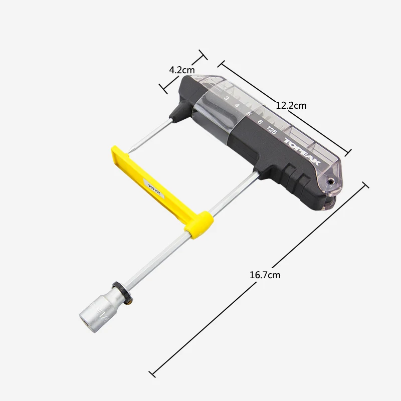 Topeak TPS SP07 динамометрический ключ ComboTorq набор ключей и бит внутренний шестигранный